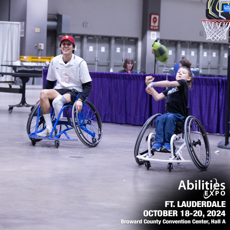 Ladies at the Abilities Expo