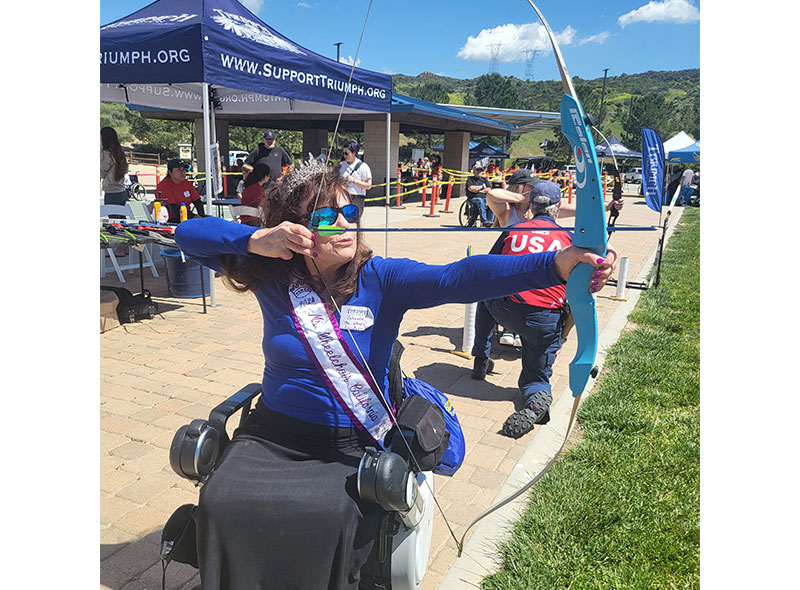 Julienne Dallara, winner of the Ms. Wheelchair California competition