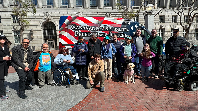 The Caravan event at the Civic Center/UN Plaza, San Francisco.