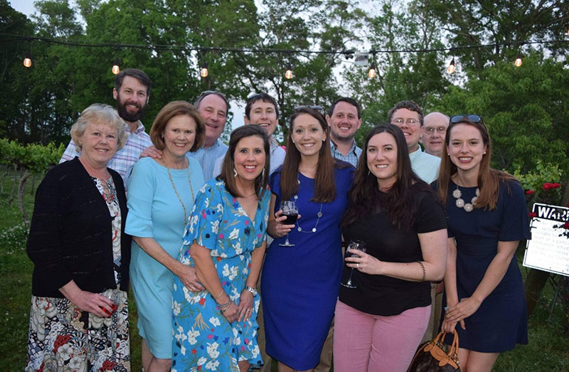 Group shot of the Jones family, many of whom were diagnosed with Fabry disease.