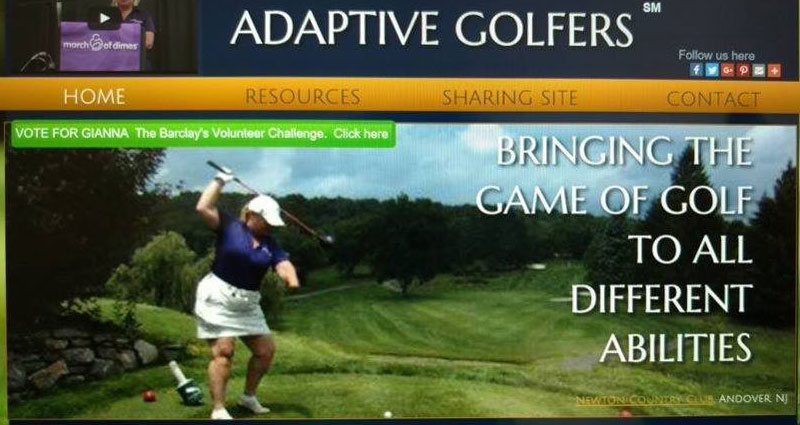 Adaptive Golf