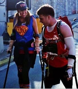 Walking with spinal cord injuries