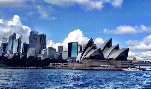 Wheelchair accessible Sydney.  The Manly Ferry allows great views of the city.