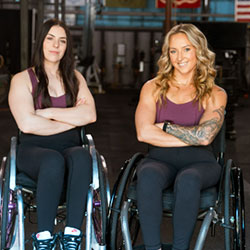 Image of Jesi Stracham and Nikki Walsh of Wheel With Me Adapt Fit